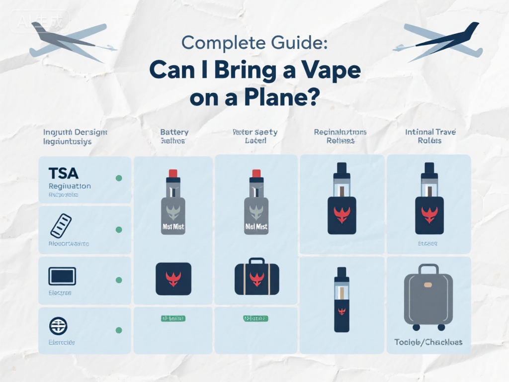 can you bring a vape on a plane